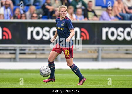 Zwolle, Netherlands. 07th May, 2023. ZWOLLE, NETHERLANDS - MAY 7: Nadine Noordam of Ajax during the Dutch Azerion Eredivisie Vrouwen match between PEC Zwolle and Ajax at the MAC3PARK stadion on May 7, 2023 in Zwolle, Netherlands (Photo by Jan Mulder/Orange Pictures) Credit: Orange Pics BV/Alamy Live News Stock Photo