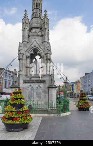 Cork, Ireland - April 19, 2023: The national monument on Grand Parade in Cork Munster province in Ireland Europe Stock Photo