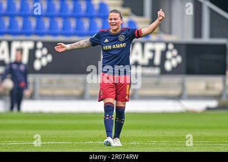 Zwolle, Netherlands. 07th May, 2023. ZWOLLE, NETHERLANDS - MAY 7: Sherida Spitse of Ajax during the Dutch Azerion Eredivisie Vrouwen match between PEC Zwolle and Ajax at the MAC3PARK stadion on May 7, 2023 in Zwolle, Netherlands (Photo by Jan Mulder/Orange Pictures) Credit: Orange Pics BV/Alamy Live News Stock Photo