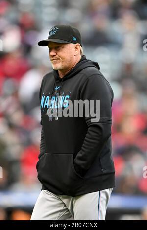 Pitching coach Mel Stottlemyre of the Miami Marlins walks to the dug  News Photo - Getty Images