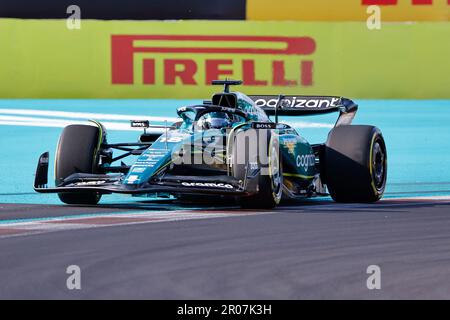 MIAMI GARDENS FL MAY 05 Lance Stroll of Canada driving the