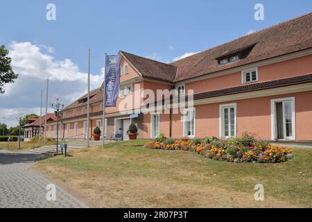 Citizens House in the spa town of Bad Dürrheim, Baden-Württemberg, Germany Stock Photo