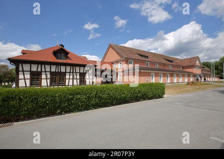 Local history museum and citizens house in the spa town of Bad Dürrheim, Baden-Württemberg, Germany Stock Photo