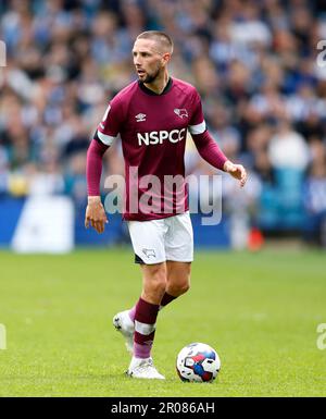 Derby County's Conor Hourihane during the Sky Bet League One match at Hillsborough Stadium, Sheffield. Picture date: Sunday May 7, 2023. Stock Photo