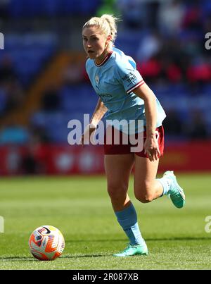 Manchester City's Laura Coombs during the Barclays Women's Super League match at Prenton Park, Birkenhead. Picture date: Sunday May 7, 2023. Stock Photo