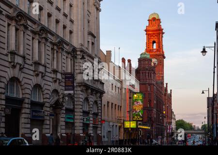 MANCHESTER,ENGLAND-JUNE 05,2014-The Principal Manchester, former, Palace Hotel, a red brick Victorian building, Manchester, UK Stock Photo