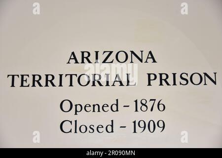 Yuma, AZ., U.S.A. 3/15/2023. Arizona’s Yuma Territorial Prison State ...