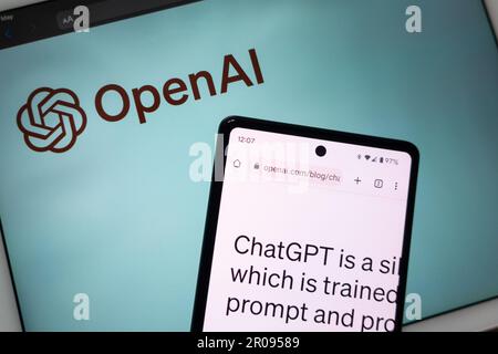 ChatGPT by Open AI Stock Photo