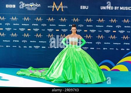 green emerald velvet dress BLANCA DRESS