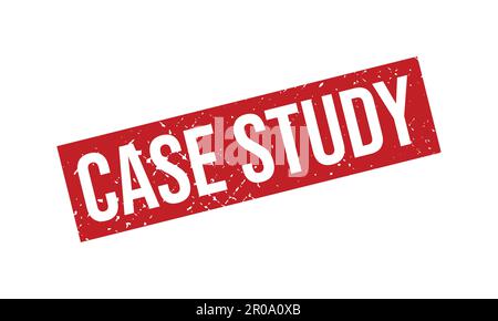 Case Study Rubber Stamp. Case Study Rubber Grunge Stamp Seal Vector Illustration Stock Vector