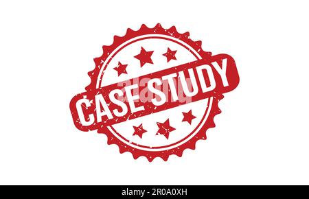 Case Study Rubber Stamp. Case Study Rubber Grunge Stamp Seal Vector Illustration Stock Vector