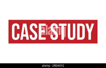 Case Study Rubber Stamp. Case Study Rubber Grunge Stamp Seal Vector Illustration Stock Vector