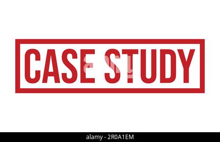 Case Study Rubber Stamp. Case Study Rubber Grunge Stamp Seal Vector Illustration Stock Vector