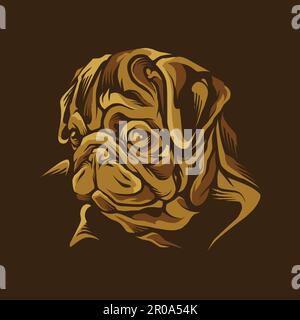 dog doggy vector illustration Stock Vector