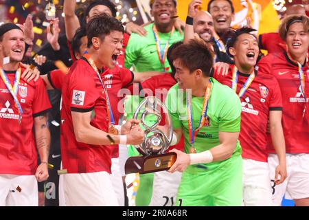 Saitama, Japan. 6th May, 2023. Hiroki Sakai (Reds) Football/Soccer : AFC  Champions League 2022 final match between Urawa Red Diamonds - Al-Hilal at  Saitama Stadium 2002 in Saitama, Japan . Credit: Yohei