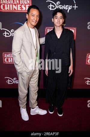 American Born Chinese Jim Liu poster Stock Photo - Alamy