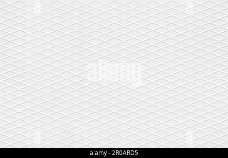 white seamless metal rhombus pattern painted texture for background Stock Photo