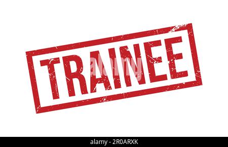 Trainee Rubber Stamp. Trainee Grunge Stamp Seal Vector Illustration Stock Vector