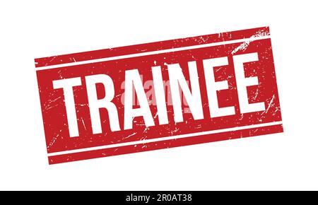 Trainee Rubber Stamp. Trainee Grunge Stamp Seal Vector Illustration Stock Vector