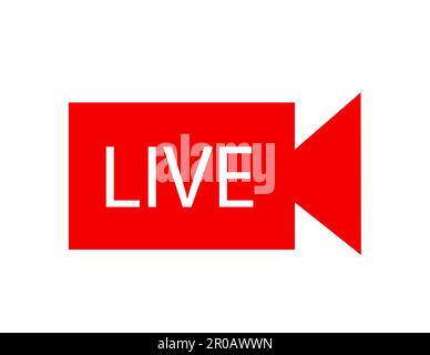 live streaming icon vector illustration Stock Vector
