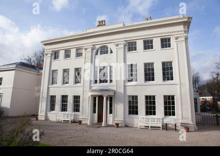 2009 Soho House. Soho Avenue (off Soho Road).. Birmingham, B18 5LB.. Soho House was the elegant home of the industrialist and entrepreneur Matthew Boulton from 1766 to 1809... It houses some of the products of Boulton’s nearby factory – where buttons and buckles, clocks and vases, and silver and Sheffield plate tableware were made – and where he developed the steam engine in partnership with James Watt.. Soho House was also a favourite meeting place of the Lunar Society, a leading Enlightenment group. The Lunar Society would meet every month on the night of the full moon to dine, conduct exper Stock Photo