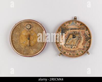 Qibla Indicator, Also known as Qibla Compass, Qibla indicators are used find the direction and time of prayer by Muslim worshippers. According to the central tenets (or five pillars) of