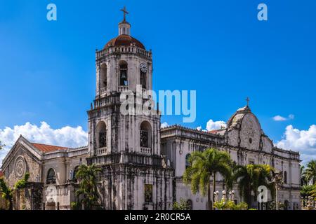 Cebu Metropolitan Cathedral, the ecclesiastical seat of the Metropolitan Archdiocese of Cebu in Philippines Stock Photo