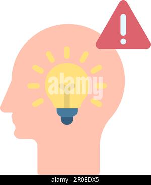 Bad Idea icon vector image. Suitable for mobile application web application and print media. Stock Vector