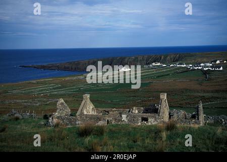 Cottage bei Bloody Foreland, Co. Donegal Irland Stock Photo