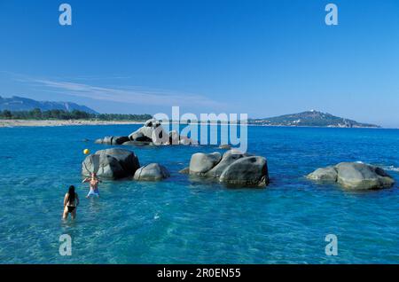 Lido di Orri, Tortoli Ogliastra, Sardinien Italien Stock Photo