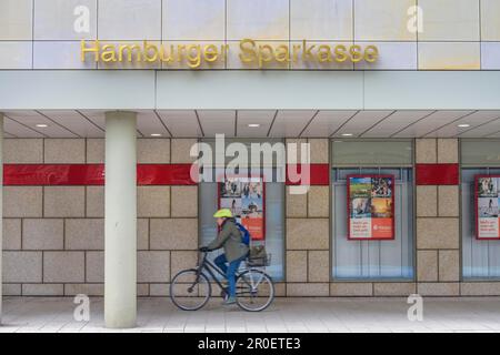 Hamburger Sparkasse, Grosser Burstah, Hamburg, Germany Stock Photo