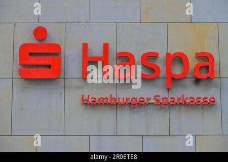 Hamburger Sparkasse, Grosser Burstah, Hamburg, Germany Stock Photo