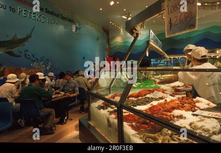 Restaurant, Fischmarkt, Sydney, New South Wales Australien Stock Photo