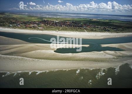 Langeoog Island, East Frisian Island, Lower Saxony, Germany Stock Photo