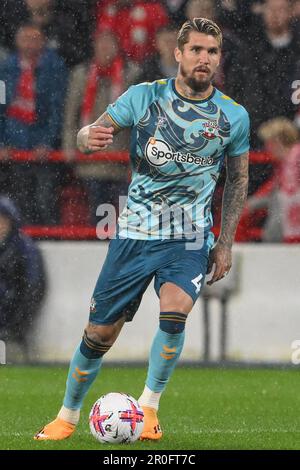 Nottingham, UK. 08th May, 2023. Lyanco #4 of Southampton in action during the Premier League match Nottingham Forest vs Southampton at City Ground, Nottingham, United Kingdom, 8th May 2023 (Photo by Craig Thomas/News Images) in Nottingham, United Kingdom on 5/8/2023. (Photo by Craig Thomas/News Images/Sipa USA) Credit: Sipa USA/Alamy Live News Stock Photo