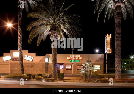 Pawn Shop on Las Vegas Boulevard, The Strip. Downtown Las Vegas, Nevada, USA Stock Photo