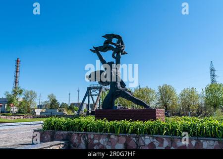 USA. 06th May, 2023. View of memorial for first responders of Chernobyl nuclear plant disaster in Ukraine on May 6, 2023. (Photo by Lev Radin/Sipa USA) Credit: Sipa USA/Alamy Live News Stock Photo