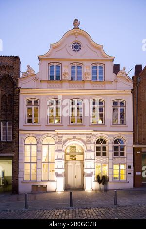 Buddenbrookhaus, Heinrich-und-Thomas-Mann-Centre, Lübeck, Schleswig-Holstein, Germany, Europe Stock Photo