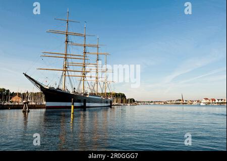 Ship Passat in habor of Travemunde, Lubeck, Schleswig-Holstein, Germany Stock Photo