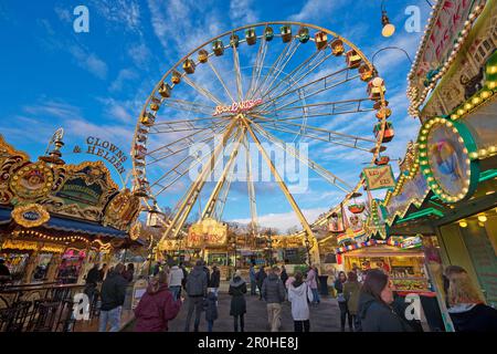 Palmkirmes, largest parish fair in spring in NRW , Germany, North Rhine-Westphalia, Ruhr Area, Recklinghausen Stock Photo