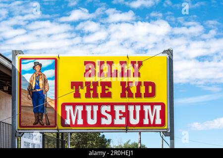 Bill the Kid Museum in Fort Sumner, New Mexico, USA. Stock Photo