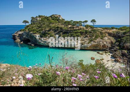 Cala des Moro, near Santanyi, Majorca, Spain Stock Photo