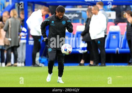 London, UK. 08th May, 2023. Kenneth Paal of Queens Park Rangers warming up prior to kick off during the EFL Sky Bet Championship match between Queens Park Rangers and Bristol City at The Kiyan Prince Foundation Stadium, London, England on 8 May 2023. Photo by Carlton Myrie. Editorial use only, license required for commercial use. No use in betting, games or a single club/league/player publications. Credit: UK Sports Pics Ltd/Alamy Live News Stock Photo