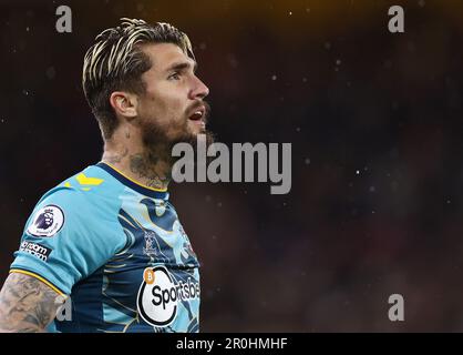 Nottingham, UK. 8th May, 2023. Lyanco of Southampton during the Premier League match at the City Ground, Nottingham. Picture credit should read: Darren Staples/Sportimage Credit: Sportimage Ltd/Alamy Live News Stock Photo