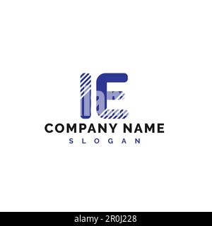 IE Letter Logo Design. IE letter logo Vector Illustration - Vector Stock Vector