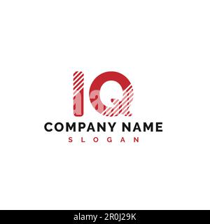 IQ Letter Logo Design. IQ letter logo Vector Illustration - Vector Stock Vector