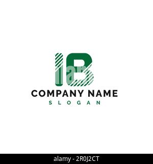 IB Letter Logo Design. IB letter logo Vector Illustration - Vector Stock Vector