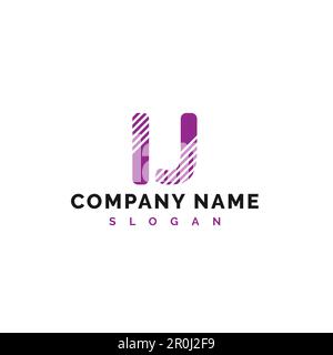 IJ Letter Logo Design. IJ letter logo Vector Illustration - Vector Stock Vector