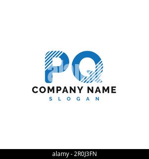 PQ Letter Logo Design. PQ letter logo Vector Illustration - Vector Stock Vector