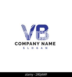 VB Letter Logo Design. VB Letter Logo Vector Illustration - Vector Stock Vector